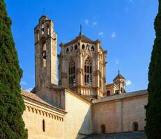 catedral de el Papa Noel maria Delaware poblet, España foto