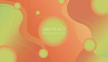 Modern Abstract Gradient Waves, Cercles, Lines Background Wallpaper vector