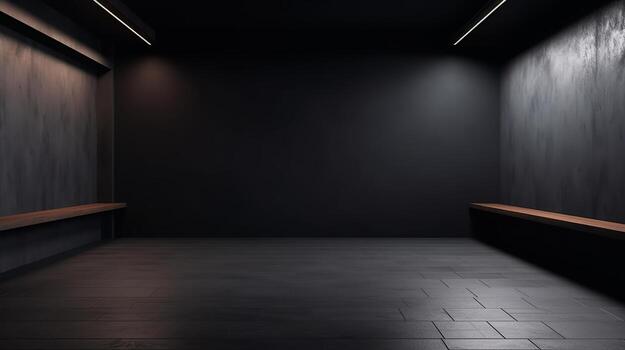 Cleanse light dim divider with disorienting chiaroscuro. Organize foundation. Creative resource, photo