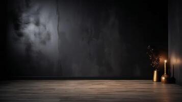 Cleanse light dim divider with shocking chiaroscuro. Orchestrate foundation. Creative resource, photo