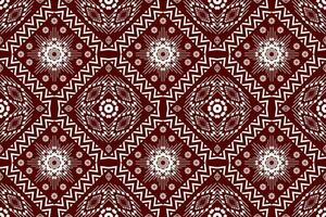 Geometric ethnic oriental traditional art pattern.Figure aztec embroidery style.Design for ethnic background,wallpaper,clothing,wrapping,fabric,element,sarong,vector illustration vector