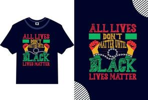 Juneteenth, Black history t shirt design vector