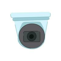 video security camera cartoon vector illustration