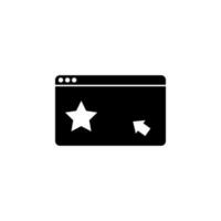 baruser, star, comment vector icon illustration