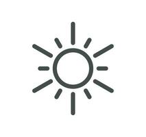 Four seasons and day parts related icon outline and linear vector. vector