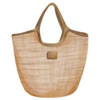 acquerello spiaggia Borsa png