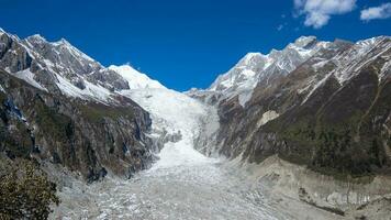 hailuogou glaciar , moxi ciudad, ludándose condado, sichuan, China foto