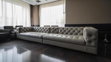 Inner parts parts parts parts parts parts parts of a cutting edge room with a comfortable cherish organize. Creative resource, photo