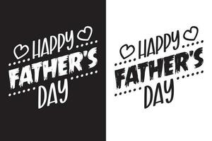 Happy Father's Day-Typography Vector Design