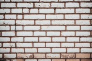 Background of brick wall texture. Old brick wall texture. Brick wall background.. photo