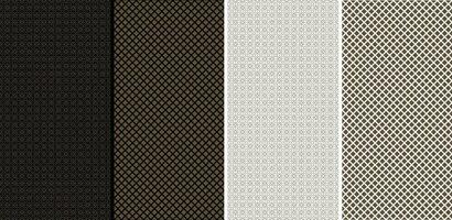 Versatile Square Seamless Pattern Bundle for Endless Design Possibilities - Editable, Scalable, and Repeatable for Backgrounds, Book Covers, Stationery, Websites, and Company Designs vector