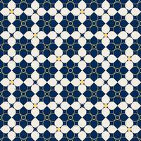 Vector seamless pattern for cover design,flowers pattern on blue background.