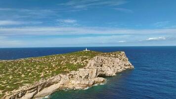 phare sur le Ouest côte de Ibiza video