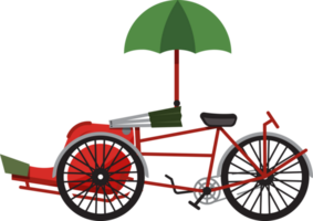 fietstaxi's Maleisië clip art PNG