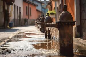 Wasserschaden in hausratversicherung nach rohrbruch. photo