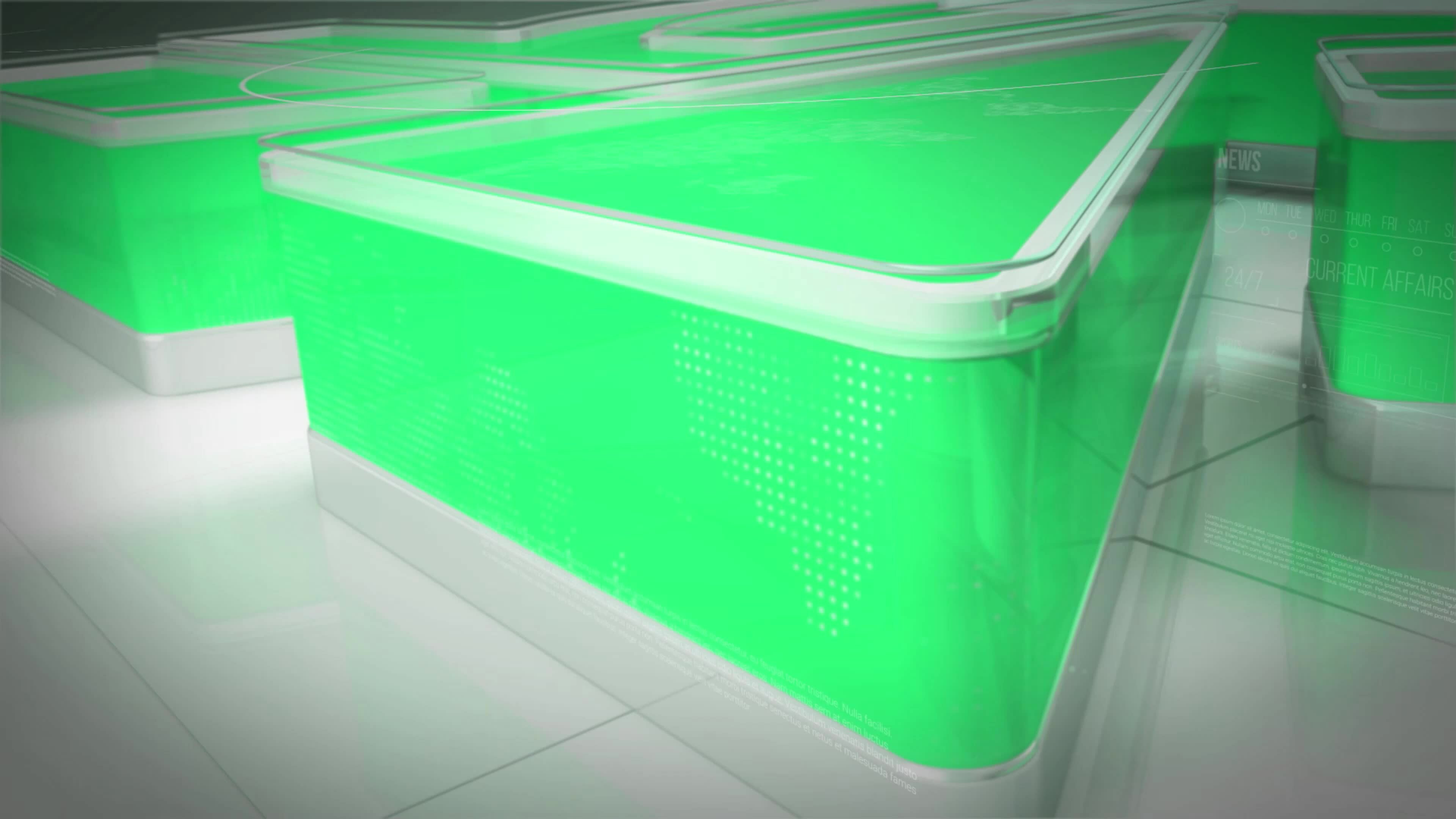 Breaking News Template intro for TV broadcast news show program with 3D