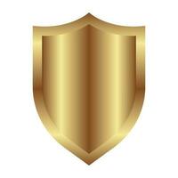 Golden Shield Vector Badge Design For Security and Power Design Elements, Guard Vector, Shield Vector For Army Tshirt Design