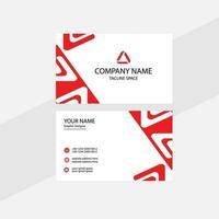 Modern business card design. vector