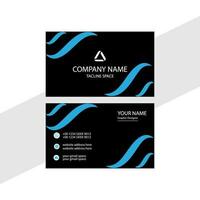 Modern business card design. vector