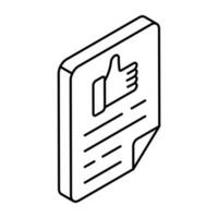 WA perfect design icon of feedback formeb vector