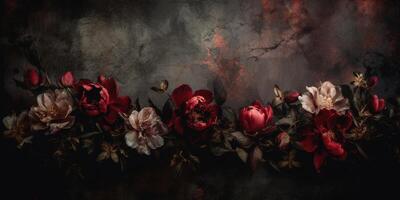 Dark Floral Background Royalty-Free Images, Stock Photos & Pictures