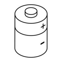 WebAn icon design of battery cell vector