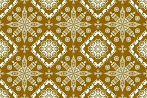 Ethnic Figure aztec embroidery style. Geometric ikat oriental traditional art pattern.Design for ethnic background,wallpaper,fashion,clothing,wrapping,fabric,element,sarong,graphic,vector illustration vector