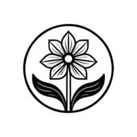 loto logo diseño es un símbolo de pureza y iluminación, Perfecto para marcas mirando a escaparate su espiritual o bienestar atención vector