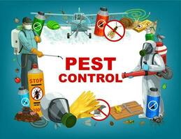 Deratization, insects disinsection pest control vector