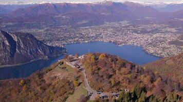 Sighignola Summit and the Balcone D'Italia Overlooking Lugano video