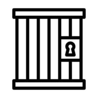 Prison Icon Design vector