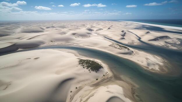 An ethereal shot depicting the charming heavenliness of the conduits. photo