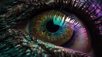Uncommon close - eye, spaceship hallway, untouchable couture plan,. photo