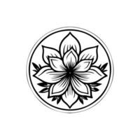 Lotus logo design is a symbol of purity and enlightenment, perfect for brands looking to showcase their spiritual or wellness focus vector