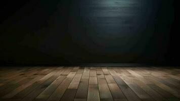 limpiar ligero oscuro divisor con brillante claroscuro y de madera piso. bache en Fundación para cosa introducción. creativo recurso, vídeo animación video