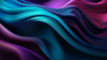 The establishment portrays a shinning point silk surface in shades of purple, blue, and indigo, with a wave-like organize. Creative resource, Video Animation