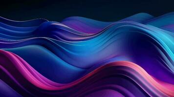 The foundation delineates a shinning point silk surface in shades of purple, blue, and indigo, with a wave-like organize. Creative resource, Video Animation