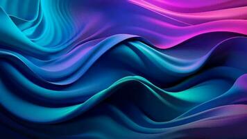 The foundation portrays a shinning point silk surface in shades of purple, blue, and indigo, with a wave-like arrange. Creative resource, Video Animation