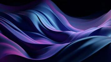 The foundation portrays a shinning point silk surface in shades of purple, blue, and indigo, with a wave-like organize. Creative resource, Video Animation