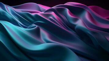 The foundation portrays a shinning point silk surface in shades of purple, blue, and indigo, with a wave-like organize. Creative resource, Video Animation