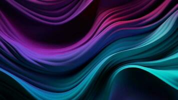 The establishment depicts a shinning point silk surface in shades of purple, blue, and indigo, with a wave-like organize. Creative resource, Video Animation