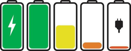 Illustration Battery Indicator vector