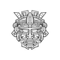 azteca ilustraciones viaje a antiguo veces con nuestra cautivador. estos maravilloso obras de arte capturar el espíritu de esta fascinante civilización vector