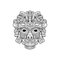 azteca ilustraciones viaje a antiguo veces con nuestra cautivador. estos maravilloso obras de arte capturar el espíritu de esta fascinante civilización vector