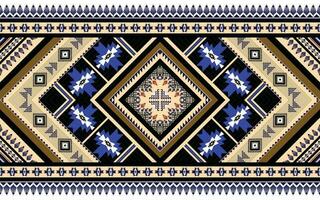 Ethnic pattern vector. Geometric design of American, Mexican, Western Aztec motif striped and bohemian pattern. designed for background,wallpaper,print, carpet,wrapping,tile,batik.vector illustratoin. vector