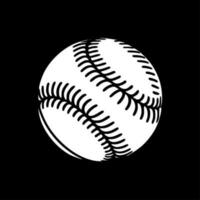 Baseball - Minimalist and Flat Logo - Vector illustration