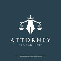 Law firm and attorney Logo.Justice template with pillar, sword and scales concept.Vector illustration. vector