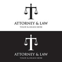 Law firm and attorney Logo.Justice template with pillar, sword and scales concept.Vector illustration. vector