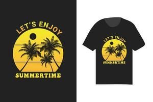 summer t shirt design, summertime t shirts, vintage retro t shirt vector