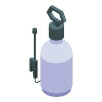 Toxic container icon isometric vector. Pesticide sprayer vector